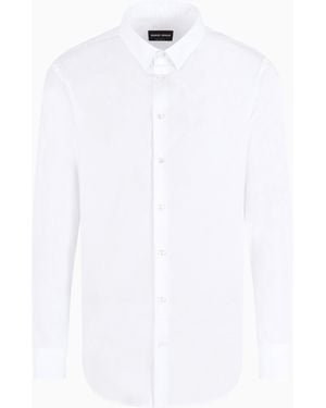 Giorgio Armani Slim Fit-Shirt - White