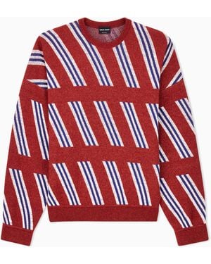 Giorgio Armani Armani/Archivio Ss1981 Crew-Neck Jumper - Red
