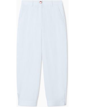 Giorgio Armani Hemp Trousers - Blue
