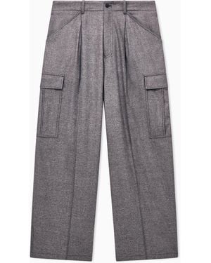 Giorgio Armani Trousers Oversized - Grey