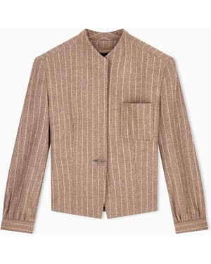 Giorgio Armani Armani/Archivio Ss1979 Single-Breasted Jacket - Natural