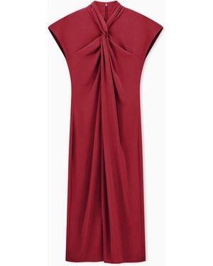 Giorgio Armani Dress Regular Fit - Red