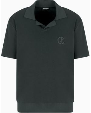 Giorgio Armani Polo A Maniche Corte - Nero
