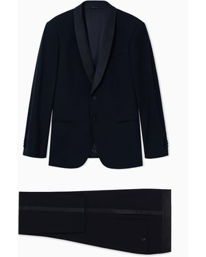 Giorgio Armani Soho Line Single-Breasted Tuxedo - Black