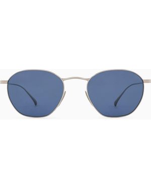 Giorgio Armani Square Sunglasses - Blue