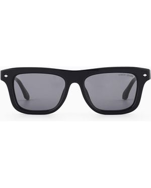 Giorgio Armani Pillow-Shaped Sunglasses - Blue