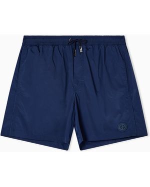 Giorgio Armani Badeboxershorts - Blau