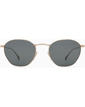 Giorgio Armani Square Sunglasses - White