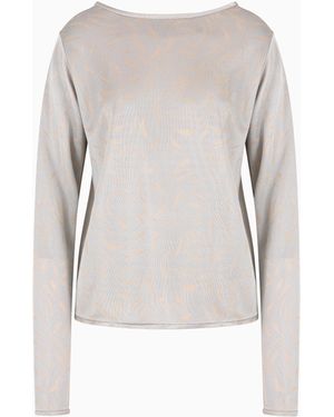 Giorgio Armani Crew-Neck Jumper - Grey