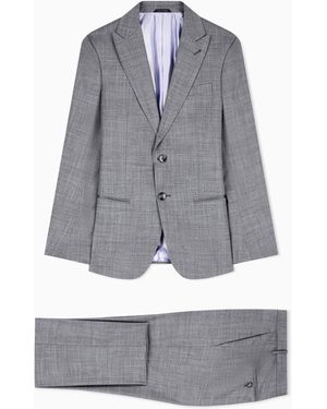 Giorgio Armani Soho Line Single-Breasted Suit - Grey
