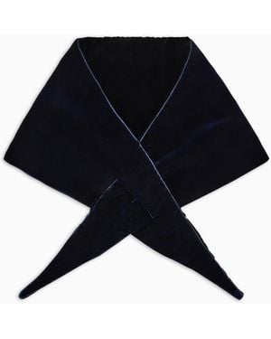 Giorgio Armani Velvet Collar - Black