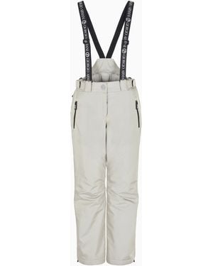 Giorgio Armani Neve Skihose Aus Funktions-Gabardine - Weiß