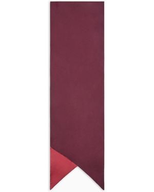 Giorgio Armani Two-Tone Modal Scarf - Purple