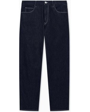Giorgio Armani Five-Pocket, Regular-Fit Trousers - Black