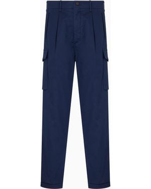 Giorgio Armani Pantaloni Cargo - Blu
