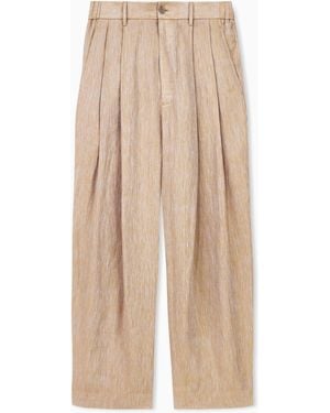 Giorgio Armani Trouser Oversized Fit - Natural