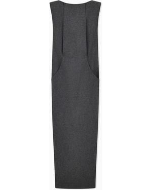 Giorgio Armani Sleeveless Long Dress - Grey