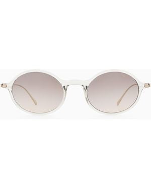 Giorgio Armani Herren-Sonnenbrille - Weiß
