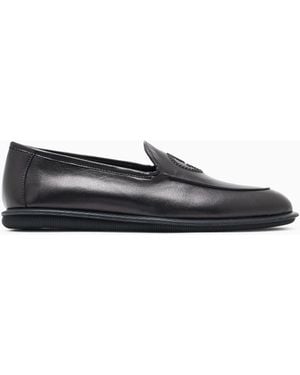 Giorgio Armani Slip-On Loafer - White
