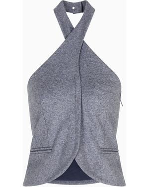 Giorgio Armani Top - Blu