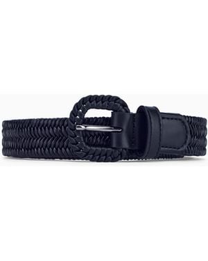 Giorgio Armani Tongue Belt - Blue