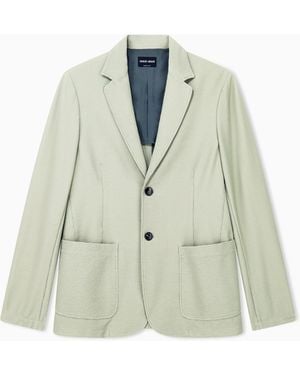 Giorgio Armani Blazer Regular Fit - White