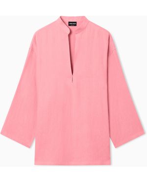 Giorgio Armani Hemp Shirt - Pink