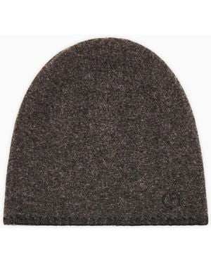 Giorgio Armani Berretto Beanie - Marrone