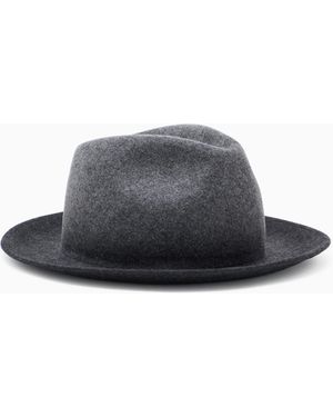 Giorgio Armani Cappello Fedora - Bianco