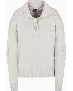 Giorgio Armani Neve Cashmere Jumper - White