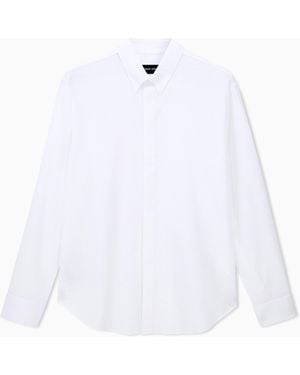 Giorgio Armani Shirt Regular Fit - White