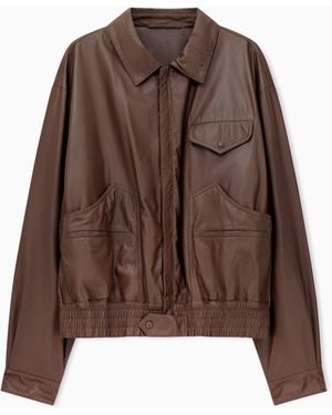 Giorgio Armani Bomber Jacket - Brown
