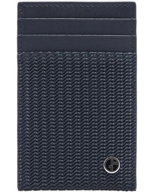 Giorgio Armani Card Holder - Blue