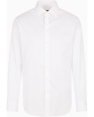 Giorgio Armani Camicia Classica Regular Fit - Bianco