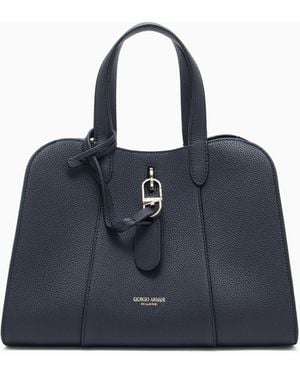 Giorgio Armani Small Tote Bag - Blue
