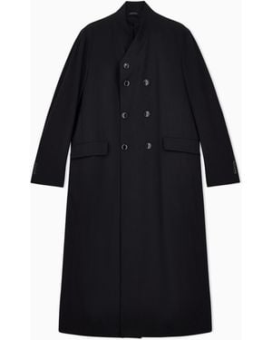 Giorgio Armani Coat Regular Fit - Black