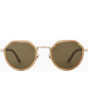 Giorgio Armani Round Sunglasses - Multicolour