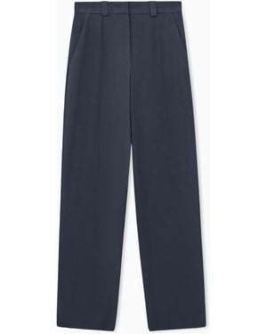 Giorgio Armani Pantaloni New Normal Dritti - Blu