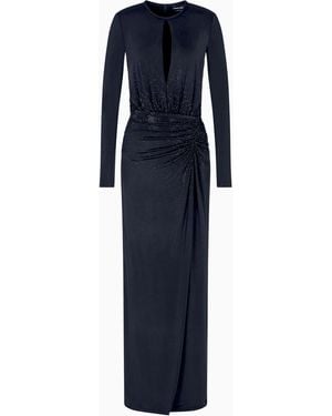Giorgio Armani Long Dress - Blue