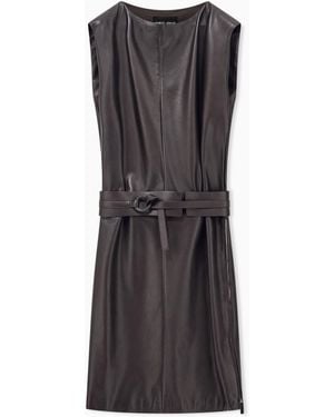 Giorgio Armani Dress Regular Fit Sleeveless - Black