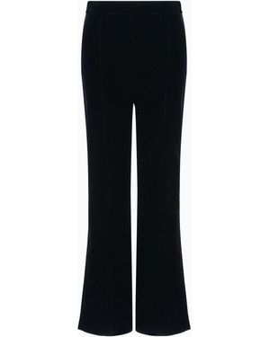 Giorgio Armani Cropped Trousers - Black