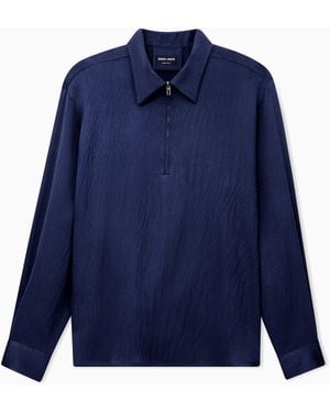 Giorgio Armani Shirt Regular Fit - Blue