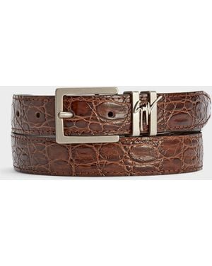Giuseppe Zanotti Teodore Belt - White