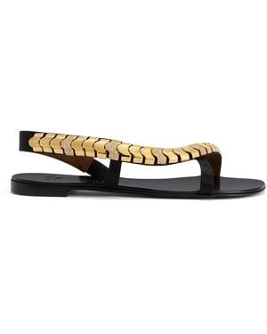 Giuseppe Zanotti Dafne Flat - Black