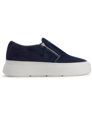Giuseppe Zanotti Gz Mike Zip - Blue