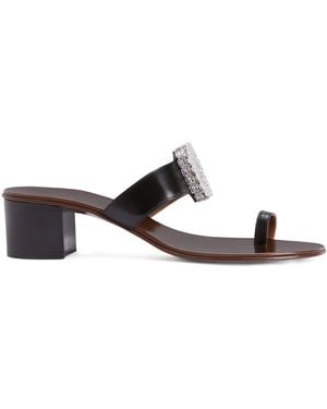 Giuseppe Zanotti Blahir Mule 40 - Black