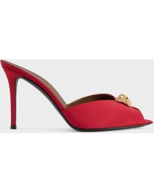 Giuseppe Zanotti Intriigo Cocktail Mule 90 - Rot