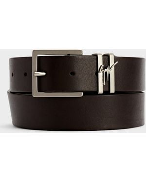 Giuseppe Zanotti Teodore Belt - White