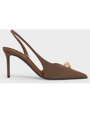 Giuseppe Zanotti Slingback Cocktail 85 - White
