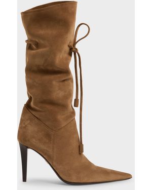 Giuseppe Zanotti Desire Midi Boot 90 - Brown